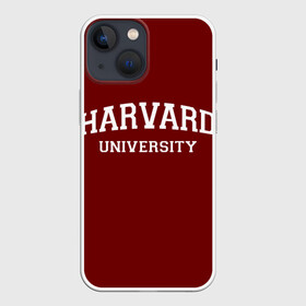 Чехол для iPhone 13 mini с принтом Harvard University_девиз в Петрозаводске,  |  | harvard university | usa | америка | вуз | гарвард | колледж | образование | студенты | сша | университет | школа