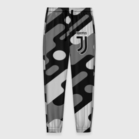 Мужские брюки 3D с принтом Juventus  в Петрозаводске, 100% полиэстер | манжеты по низу, эластичный пояс регулируется шнурком, по бокам два кармана без застежек, внутренняя часть кармана из мелкой сетки | club | football | juventus | италия | криштиану | роналду | футбол | черный | ювентус
