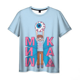 Мужская футболка 3D с принтом MISHKA NYC в Петрозаводске, 100% полиэфир | прямой крой, круглый вырез горловины, длина до линии бедер | addict | keep watch | mishka | mishkanyc | nyc | ski patrol crewneck | tessa violet | бренд | мишка | стритвер | тесса виолет | уличная мода | урбан стаил