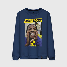 Мужской свитшот хлопок с принтом A$AP ROCKY в Петрозаводске, 100% хлопок |  | aap | asap | mob | rap | rocky | testing | асап | банда | моб | раким | реп | роки | рэп | рэпер | тестинг | эйсап | эсап