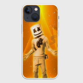 Чехол для iPhone 13 mini с принтом Fortnite  Marshmello в Петрозаводске,  |  | fortnite | marshmello | диджей | игра | клуб | клубная музыка | компьютерная игра | маршмеллоу | маршмэлло | маршмэллоу | музыка | симулятор | фортнайт | электронная