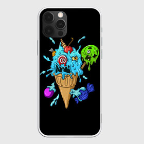 Чехол для iPhone 12 Pro Max с принтом Мороженое Монстр в Петрозаводске, Силикон |  | Тематика изображения на принте: candy | ice cream | marshmallow | monster | monsters | oreo | sweets | zombie | зомби | леденец | леденцы | маршмеллоу | монстр | монстры | мороженое | орео | сладости