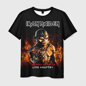 Мужская футболка 3D с принтом Iron Maiden в Петрозаводске, 100% полиэфир | прямой крой, круглый вырез горловины, длина до линии бедер | heavy metal | iron maiden | metal | айрон мейден | группы | метал | музыка | рок | хеви метал
