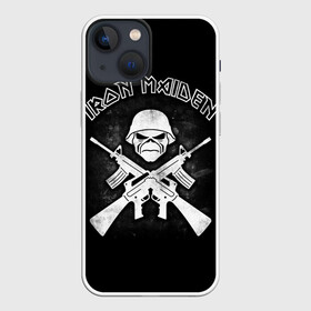 Чехол для iPhone 13 mini с принтом Iron Maiden в Петрозаводске,  |  | heavy metal | iron maiden | metal | айрон мейден | группы | метал | музыка | рок | хеви метал