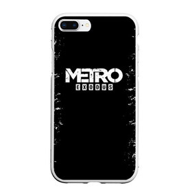 Чехол для iPhone 7Plus/8 Plus матовый с принтом METRO EXODUS в Петрозаводске, Силикон | Область печати: задняя сторона чехла, без боковых панелей | exodus | horror | metro 2033 | metro exodus | survival | игры | исход | метро | метро 2035