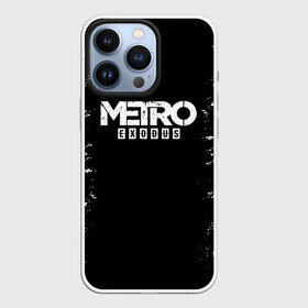 Чехол для iPhone 13 Pro с принтом METRO EXODUS в Петрозаводске,  |  | Тематика изображения на принте: exodus | horror | metro 2033 | metro exodus | survival | игры | исход | метро | метро 2035