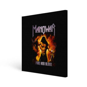Холст квадратный с принтом Manowar в Петрозаводске, 100% ПВХ |  | heavy metal | manowar | power metal | группы | метал | музыка | пауэр метал | рок | хеви метал
