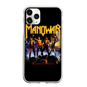 Чехол для iPhone 11 Pro матовый с принтом Manowar в Петрозаводске, Силикон |  | heavy metal | manowar | power metal | группы | метал | музыка | пауэр метал | рок | хеви метал