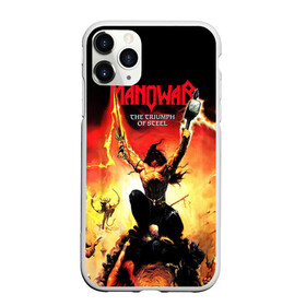 Чехол для iPhone 11 Pro матовый с принтом Manowar в Петрозаводске, Силикон |  | heavy metal | manowar | power metal | группы | метал | музыка | пауэр метал | рок | хеви метал