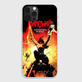 Чехол для iPhone 12 Pro Max с принтом Manowar в Петрозаводске, Силикон |  | heavy metal | manowar | power metal | группы | метал | музыка | пауэр метал | рок | хеви метал