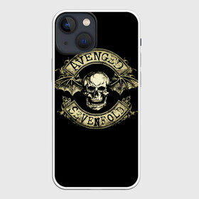 Чехол для iPhone 13 mini с принтом Avenged Sevenfold в Петрозаводске,  |  | a7x | avenged sevenfold | heavy metal | metal | группы | метал | музыка | прогрессивный метал | рок | хард рок | хэви метал