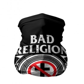 Бандана-труба 3D с принтом Bad Religion в Петрозаводске, 100% полиэстер, ткань с особыми свойствами — Activecool | плотность 150‒180 г/м2; хорошо тянется, но сохраняет форму | bad religion | hardcore | punk | группы | музыка | панк | панк рок | рок
