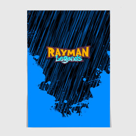 Постер с принтом RAYMAN LEGENDS в Петрозаводске, 100% бумага
 | бумага, плотность 150 мг. Матовая, но за счет высокого коэффициента гладкости имеет небольшой блеск и дает на свету блики, но в отличии от глянцевой бумаги не покрыта лаком | legends rayman. | rayman | rayman legends | rayman legends ps4 | rayman origins