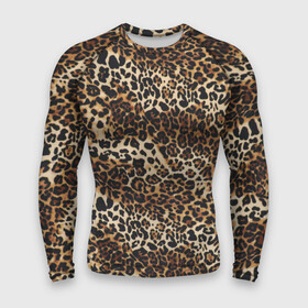 Мужской рашгард 3D с принтом Леопард в Петрозаводске,  |  | camouflage | cat | disguise | fashion | illustration | jungle | leopard | predator | skin | spots | style | wild | youth | графика | джунгли | дикий | иллюстрация | камуфляж | картинка | кошка | леопард | маскировка | мода | молодежная | пятна | рисунок |