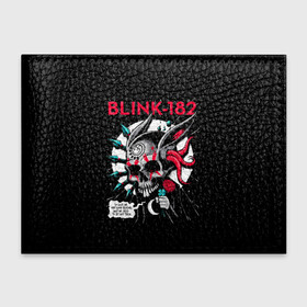 Обложка для студенческого билета с принтом Blink 182 в Петрозаводске, натуральная кожа | Размер: 11*8 см; Печать на всей внешней стороне | Тематика изображения на принте: punk | группы | кролик | музыка | панк