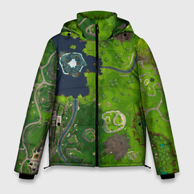 Мужская зимняя куртка 3D с принтом FORTNITE Map в Петрозаводске, верх — 100% полиэстер; подкладка — 100% полиэстер; утеплитель — 100% полиэстер | длина ниже бедра, свободный силуэт Оверсайз. Есть воротник-стойка, отстегивающийся капюшон и ветрозащитная планка. 

Боковые карманы с листочкой на кнопках и внутренний карман на молнии. | Тематика изображения на принте: battle | boss | floss | fort | fortnite | game | games | island | lama | map | nite | pubg | royale | survival | битва | дроп | игра | игры | карта | королевская | лама | массакр | найт | остров | пабг | форт | фортнайт