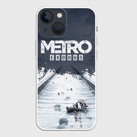 Чехол для iPhone 13 mini с принтом METRO: EXODUS в Петрозаводске,  |  | 2033 | artem | exodus | fps | game | games | last | light | metro | moscow | russia | shooter | stalker | winter | артем | зима | игра | игры | исход | метро | москва | последнее | россия | сталкер | убежище | шутер