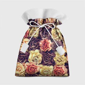 Подарочный 3D мешок с принтом Шоколадные розы в Петрозаводске, 100% полиэстер | Размер: 29*39 см | бабушке | девочке | девушке | дочке | желтые цветы | женщине | маме | подруге | природа | розовые цветы | розы | сестре | теще | тюльпаны | цветы