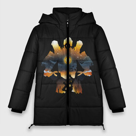Женская зимняя куртка 3D с принтом Apex Legends - Pathfinder в Петрозаводске, верх — 100% полиэстер; подкладка — 100% полиэстер; утеплитель — 100% полиэстер | длина ниже бедра, силуэт Оверсайз. Есть воротник-стойка, отстегивающийся капюшон и ветрозащитная планка. 

Боковые карманы с листочкой на кнопках и внутренний карман на молнии | apex | apex legends | battle royale | br | games | new | titanfall | ttf | апекс легенд | бангалор | батл рояль | бладхаунд | игры | каустик | лайфлайн | мираж | рэйф | тайтанфол | титанфол