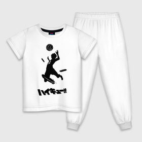 Детская пижама хлопок с принтом Haikyuu!! Shouyou Hinata в Петрозаводске, 100% хлопок |  брюки и футболка прямого кроя, без карманов, на брюках мягкая резинка на поясе и по низу штанин
 | haikyuu | shouyou hinata | волейбол | волейбол аниме | шоё хината