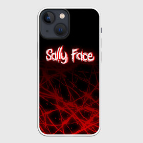 Чехол для iPhone 13 mini с принтом SALLY FACE в Петрозаводске,  |  | Тематика изображения на принте: sally face | sally face игра. | sally face ларри | ларри салли фейс | одежда салли фейс | салли фейс | салли фейс арт