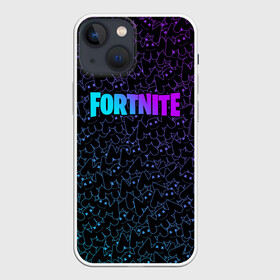 Чехол для iPhone 13 mini с принтом MARSHMELLO x FORTNITE в Петрозаводске,  |  | 2019 | cybersport | dj | esport | fortnite | game | log | marshmello | usa | америка | игра | киберспорт | клубная музыка | маршмелло | музыка | музыкант | фиолетовый | фирменные цвета | фортнайт