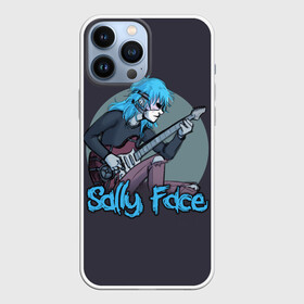 Чехол для iPhone 13 Pro Max с принтом Sally Face в Петрозаводске,  |  | Тематика изображения на принте: sally face | загадка | лицо | протез | салли фейс | соседи | странные | тайна | ужас | фишер