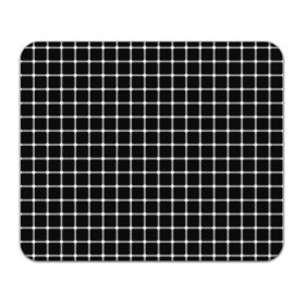 Коврик для мышки прямоугольный с принтом Неуловимые серый точки в Петрозаводске, натуральный каучук | размер 230 х 185 мм; запечатка лицевой стороны | Тематика изображения на принте: иллюзия | кажется | квадраты | клетка | круги | линии | полосы | сетка | точки | ячейка