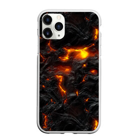 Чехол для iPhone 11 Pro Max матовый с принтом Лава в Петрозаводске, Силикон |  | background | effusion | eruption | fashion | fire | hot | lava | liquid | melt | mountain | photo | rock | style | viscous | volcano | вулкан | вязкая | горная | жидкая | извержение | лава | масса | мода | огонь | порода | раскалённая | расплав | с