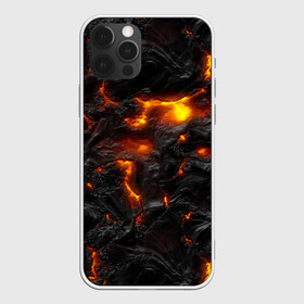 Чехол для iPhone 12 Pro Max с принтом Лава в Петрозаводске, Силикон |  | background | effusion | eruption | fashion | fire | hot | lava | liquid | melt | mountain | photo | rock | style | viscous | volcano | вулкан | вязкая | горная | жидкая | извержение | лава | масса | мода | огонь | порода | раскалённая | расплав | с