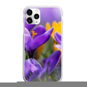 Чехол для iPhone 11 Pro матовый с принтом Фиолетовые цветы в Петрозаводске, Силикон |  | бабушке | девочке | девушке | дочке | желтые цветы | женщине | маме | подруге | природа | розовые цветы | розы | сестре | теще | тюльпаны | цветы