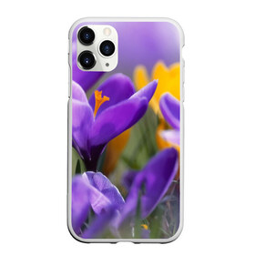 Чехол для iPhone 11 Pro Max матовый с принтом Фиолетовые цветы в Петрозаводске, Силикон |  | бабушке | девочке | девушке | дочке | желтые цветы | женщине | маме | подруге | природа | розовые цветы | розы | сестре | теще | тюльпаны | цветы