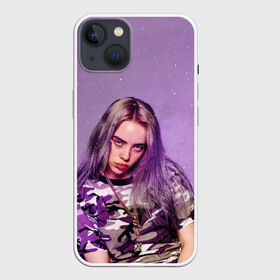 Чехол для iPhone 13 с принтом Billie Eilish в Петрозаводске,  |  | billie eilish | lovely | music | ocean eyes | pop | билли айлиш | девушка | музыка | океан | поп | эйлиш | элиш