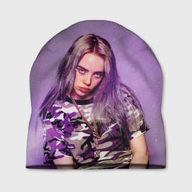 Шапка 3D с принтом Billie Eilish в Петрозаводске, 100% полиэстер | универсальный размер, печать по всей поверхности изделия | billie eilish | lovely | music | ocean eyes | pop | билли айлиш | девушка | музыка | океан | поп | эйлиш | элиш