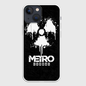 Чехол для iPhone 13 mini с принтом METRO EXODUS в Петрозаводске,  |  | exodus | horror | metro 2033 | metro exodus | sparta | survival | артём | игры | исход | метро | метро 2035 | спарта | спартанцы