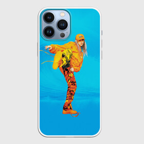 Чехол для iPhone 13 Pro Max с принтом Ocean Billie в Петрозаводске,  |  | Тематика изображения на принте: billie eilish | lovely | music | ocean eyes | pop | билли айлиш | девушка | музыка | океан | поп | эйлиш | элиш
