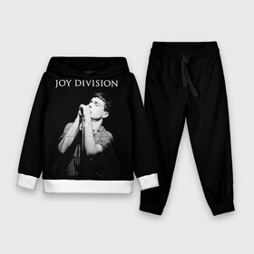 Детский костюм 3D (с толстовкой) с принтом Joy Division в Петрозаводске,  |  | ian curtis | joy division | joy division unknown pleasures | love will tear us apart | группы | иэн кёртис | пост панк | рок