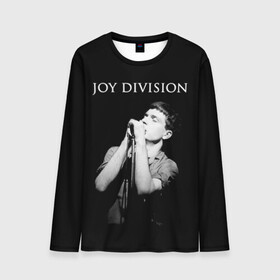 Мужской лонгслив 3D с принтом Joy Division в Петрозаводске, 100% полиэстер | длинные рукава, круглый вырез горловины, полуприлегающий силуэт | ian curtis | joy division | joy division unknown pleasures | love will tear us apart | группы | иэн кёртис | пост панк | рок