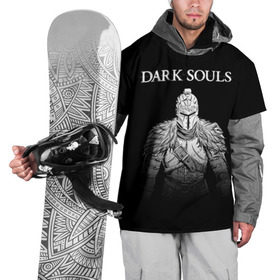 Накидка на куртку 3D с принтом Dark Souls в Петрозаводске, 100% полиэстер |  | dark souls | games | praise the sun | игры | компьютерные игры | рыцарь | тёмные души