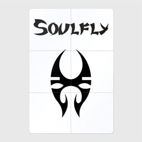 Магнитный плакат 2Х3 с принтом Soulfly в Петрозаводске, Полимерный материал с магнитным слоем | 6 деталей размером 9*9 см | groove thrash | nu | soulfly