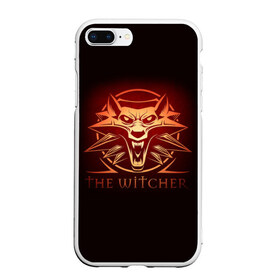 Чехол для iPhone 7Plus/8 Plus матовый с принтом The Witcher в Петрозаводске, Силикон | Область печати: задняя сторона чехла, без боковых панелей | Тематика изображения на принте: wild hunt | арбалет | ведьмак 3 | геральт | дикая | магия | охота | сказка | сфера | фэнтези | цири