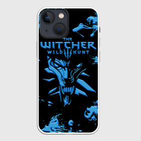 Чехол для iPhone 13 mini с принтом The Witcher 3: Wild Hunt в Петрозаводске,  |  | wild hunt | арбалет | ведьмак 3 | геральт | дикая | магия | охота | сказка | сфера | фэнтези | цири