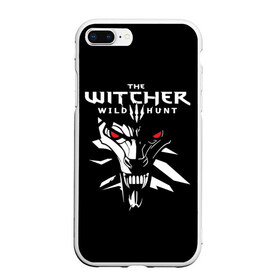 Чехол для iPhone 7Plus/8 Plus матовый с принтом The Witcher 3 Wild Hunt в Петрозаводске, Силикон | Область печати: задняя сторона чехла, без боковых панелей | wild hunt | арбалет | ведьмак 3 | геральт | дикая | магия | охота | сказка | сфера | фэнтези | цири