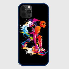 Чехол для iPhone 12 Pro с принтом Баскетбол в Петрозаводске, силикон | область печати: задняя сторона чехла, без боковых панелей | абстракция | баскетбол | бежит | белые | болельщик | игра | игрок | иллюстрация | коллаж | красные | кроссовки | мода | мяч | путешествие | радуга | серые | сила | скорость | спектр | спорт | спортсмен