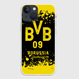 Чехол для iPhone 13 mini с принтом Боруссия Дортмунд в Петрозаводске,  |  | borusse | borussia | borussia dortmund | bvb | dortmund | schwarzgelben | боруссия | боруссия дортмунд | бундеслига | германия | дортмунд | дортмундcкая боруссия | жёлто ченрые | форма | футбол | футболист | футбольная