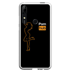 Чехол для Honor P Smart Z с принтом Pornhub (neon girl) в Петрозаводске, Силикон | Область печати: задняя сторона чехла, без боковых панелей | brazzers | видео | девушка | любовь | неон | свечение | силуэт | фигура | хаб | чувства