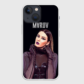 Чехол для iPhone 13 mini с принтом Maruv в Петрозаводске,  |  | maruv | анна корсунь | марув | певица