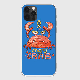 Чехол для iPhone 12 Pro Max с принтом Hungry crab в Петрозаводске, Силикон |  | Тематика изображения на принте: angry | crab | gloomy | hungry | ocean | red | sea | sign | stars | water | вода | голодный | графика | детский | звезды | злой | знак | иллюстрация | картинка | краб | красный | мода | море | морские | надпись | океан | рисунок | рыба