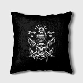 Подушка 3D с принтом Pirates в Петрозаводске, наволочка – 100% полиэстер, наполнитель – холлофайбер (легкий наполнитель, не вызывает аллергию). | состоит из подушки и наволочки. Наволочка на молнии, легко снимается для стирки | b | pirates | robbers | sea | skull | бандана | веселый | графика | иллюстрация | канат | картинка | кости | логотип | мода | морские | надпись | оружие | пираты | платок | разбойники | рисунок | роджер | сабли | стиль