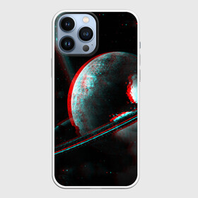 Чехол для iPhone 13 Pro Max с принтом Cosmos Glitch в Петрозаводске,  |  | Тематика изображения на принте: вселенная | глитч | звезды | земля | космос | плеяды | пространство